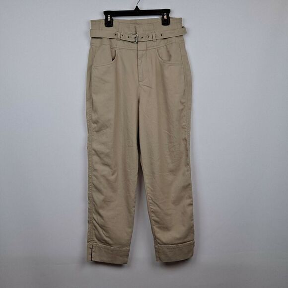 Gap Ladies  Belted khakis NWOT - Picture 1 of 12